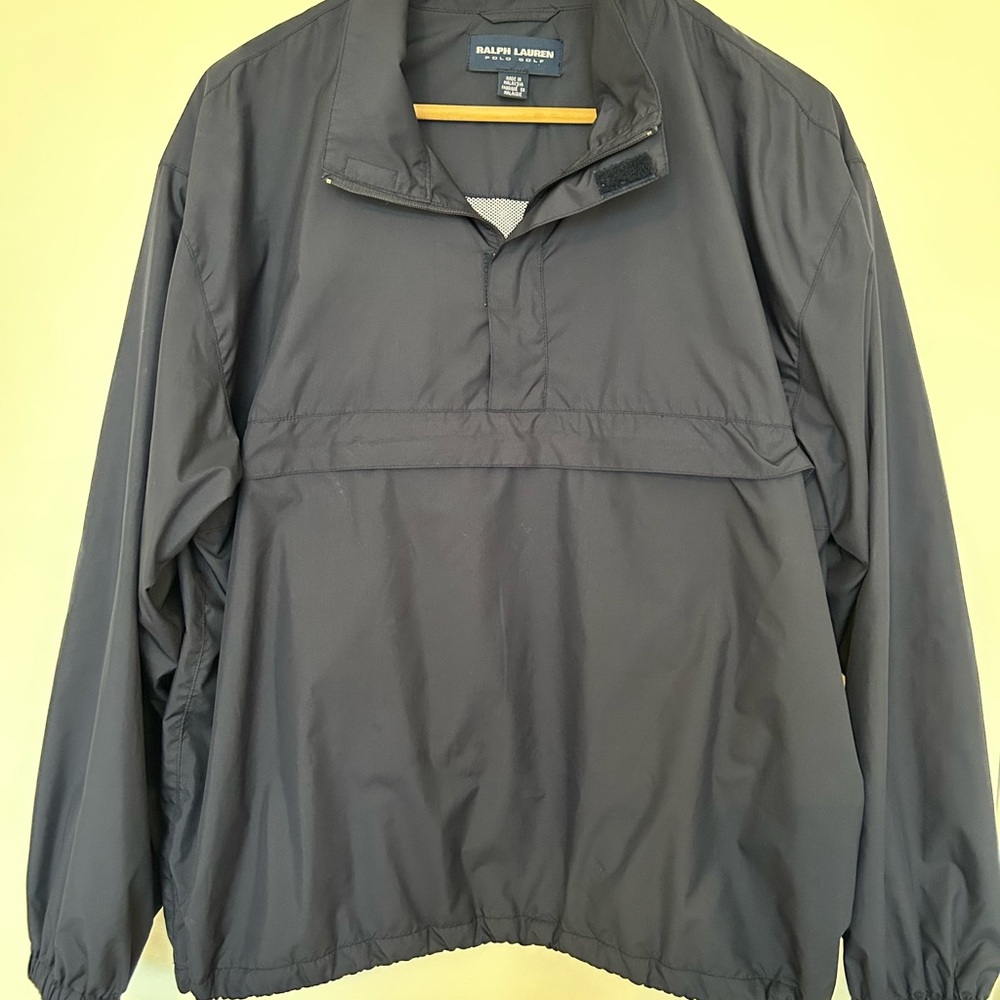 Ralph Lauren Men's Charcoal Windbreaker
